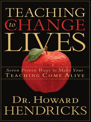 cover image of Teaching to Change Lives